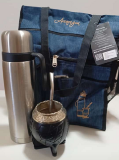 Combo Matero Bolso Cordura Azul en internet