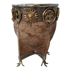 Dijes gruesos 3D en bronce macizo - tienda online