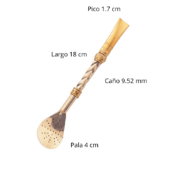 Bombillon Recto Alpaca Pico grande Premium en internet
