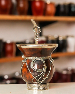 Mate Conjunto con dije boleadora - Aldea Mates