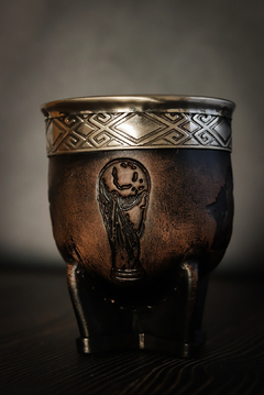 Mate de Messi cuero cincelado premium en internet