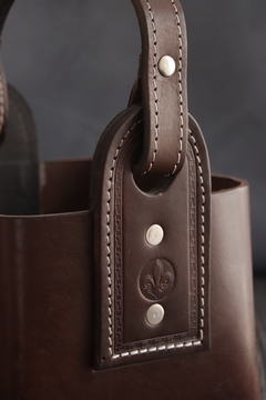 Canasta Matera Cuero Premium - comprar online