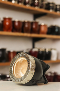 Mate Imperial de calabaza virola cincelada. - comprar online