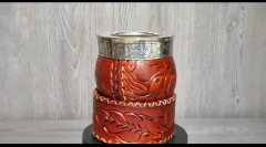 Mate Calabaza cincelado con base en internet