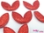 Imagem do Aplique Orelha com Glitter - Pacote com 10 Unidades