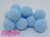 Pompom 20mm - Estilo Fitas & Charmed Laços