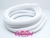 Tiara Plástica Encapada de Linha 1cm - loja online