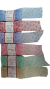 Fita de organza floral com strass