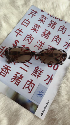 Óculos sol tartaruga lente marrom - comprar online