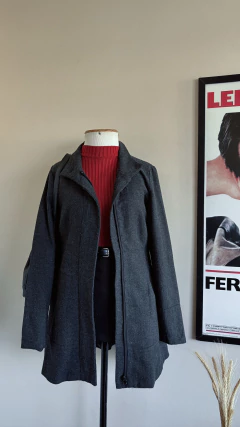 Casaco alongado na internet