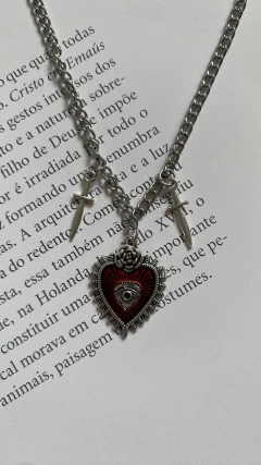 Colar heart dark - comprar online