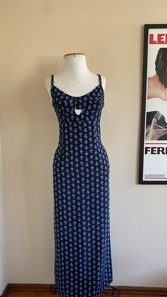 Vestido longo floral - comprar online