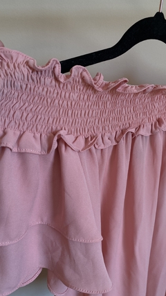 Blusa ombro a ombro na internet
