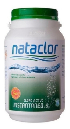 Cloro En Polvo Instantaneo X5kg Nataclor Disolucion Rapida