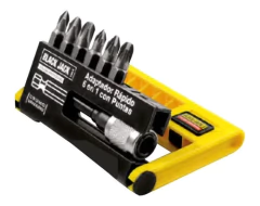 Adaptador Rapido 6 En 1 Con Puntas Black Jack Set X 7 Pcs - comprar online