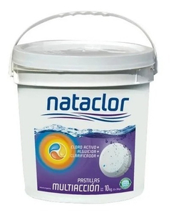 Cloro En Pastillas Nataclor 10 Kg 200 G C/u Disolucion Lenta