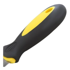 Espatula Con Mango Plastico Y Goma Black Jack 30 Mm - Ferretería Express