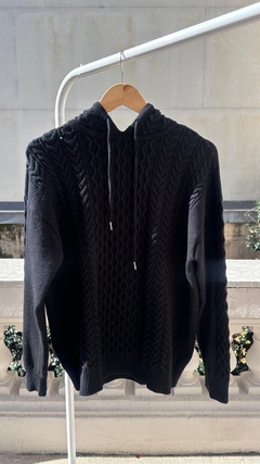 Hoodie Pia negro - comprar online