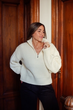 Sweater Ginebra natural - Sara Store