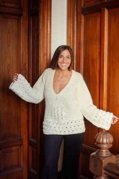 Sweater Blanca natural - comprar online
