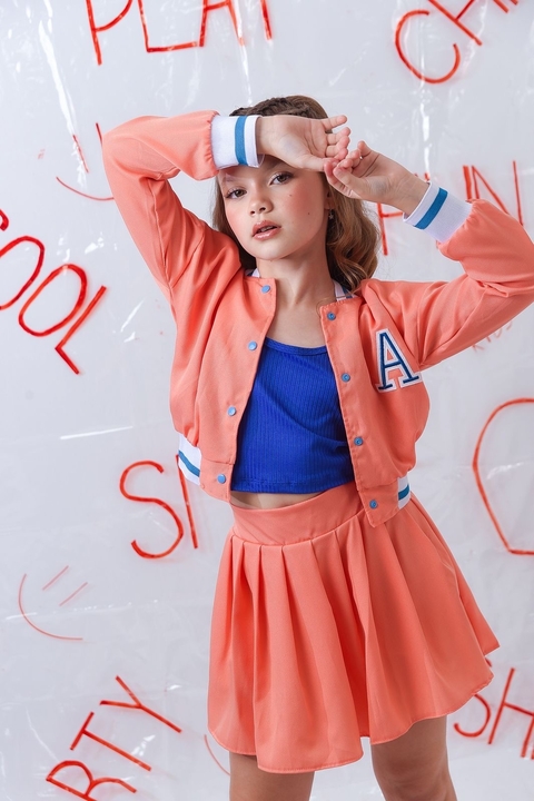Conjunto World College Laranja - comprar online