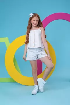 Conjunto Xadrez Pastel - Amora Kids