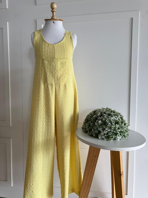 Macacão Pipok Amarelo - comprar online