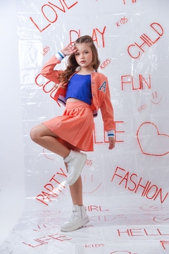 Conjunto World College Laranja