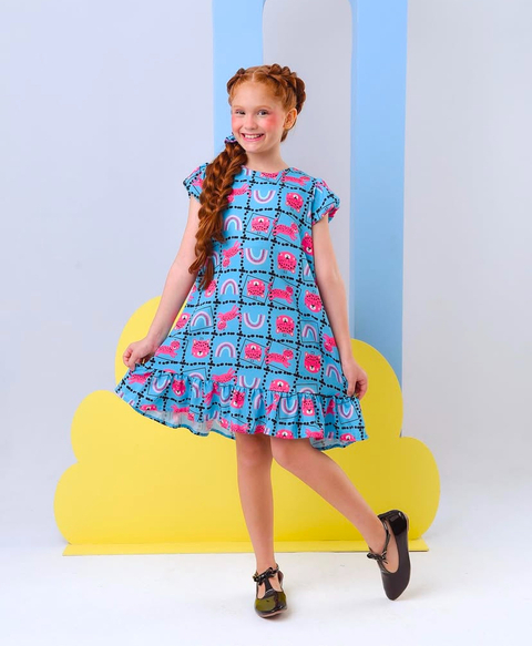 Vestido Tigre rosa - comprar online