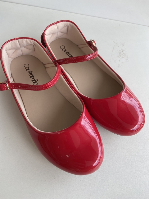 Sapatinho Vermelho Boneca