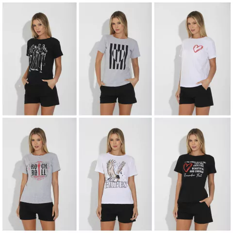 Pack de 50 Remeras Surtidas