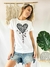 Remera corazon con Brillos en internet