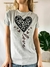 Imagen de Remera corazon con Brillos
