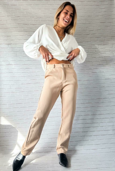 Pantalon sastrero con bolsillo chino - comprar online
