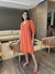 Chemise Midi Laranja Viscose