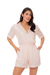 Pijama Feminino viscose Classic Curto Póa Rosé