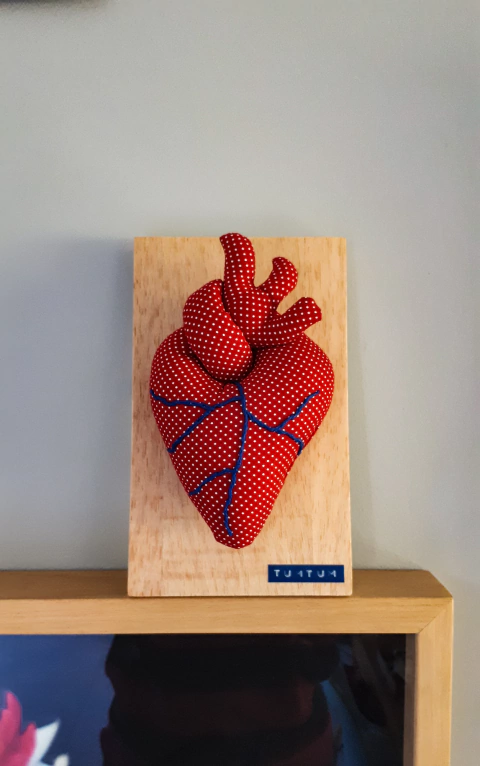 Quadrinho Coração Tumtum