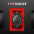Reloj Tissot PRS 516 Chronograph para hombre de cuero negro 1316173605200 - Virgili Ghio