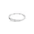 Brazalete Swarovski Hyperbola Tallas mixtas Blanco con Recubrimiento en Baño de rodio
