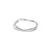 Brazalete Swarovski Hyperbola Tallas mixtas Blanco con Recubrimiento en Baño de rodio - comprar online