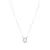 Collar Swarovski Millenia plateado con cristales blancos - comprar online