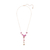 Colgante Swarovski Lilia con Mariposa Multicolores con Baño tono oro rosa - comprar online