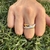 Anillo trinity en Plata 925 gold con cubics en internet