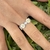 Anillo margarita en Plata 925 con cubics y esmalte - comprar online