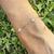 Pulsera litte VC en Plata 925 con cubics - comprar online