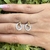 Aros circle combinado en Plata 925 con cubics - comprar online