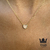 Conjunto corazoncito pink en Plata 925 gold con cubics - comprar online