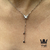 Corbatero mariposa y estrellas en Plata 925 con cubics