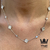 Gargantilla VC trebol white de nacar y cubics en Plata 925 en internet