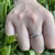 Anillo en v doble en Plata 925 con cubics - comprar online